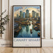 Canary Wharf Poster - England Wall Art