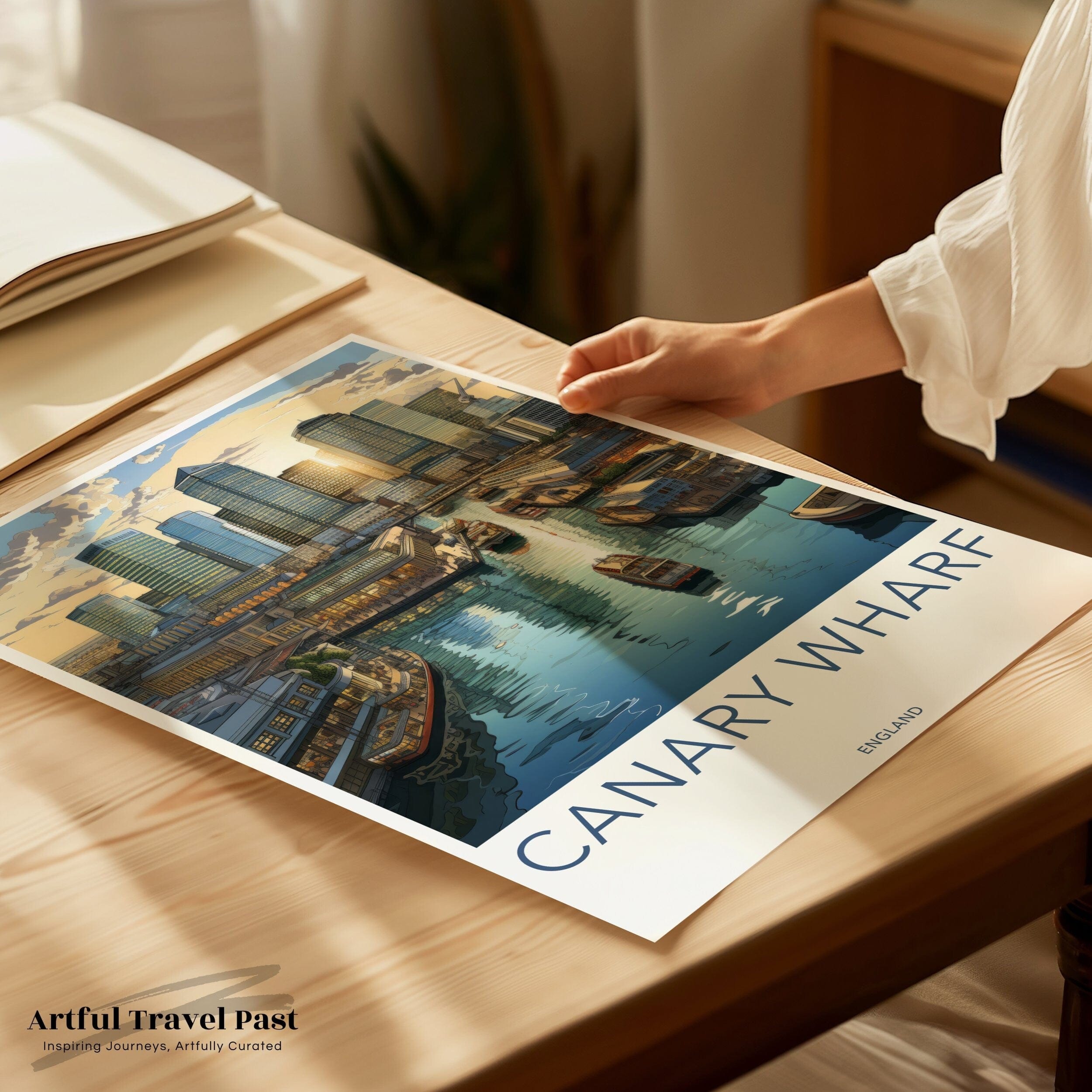 Canary Wharf Poster - England Wall Art