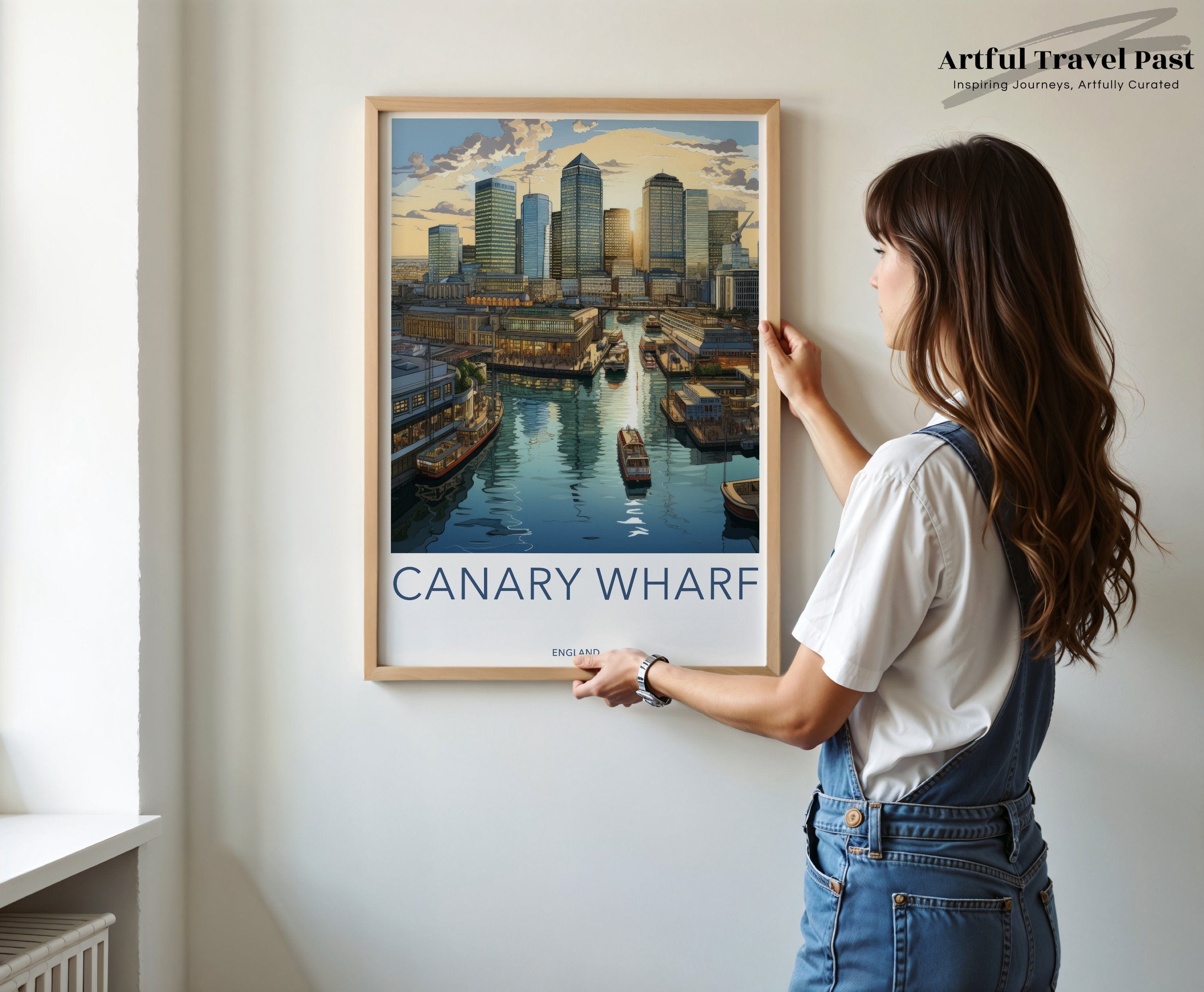 Canary Wharf Poster - England Wall Art