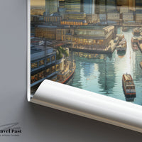 Canary Wharf Poster - England Wall Art