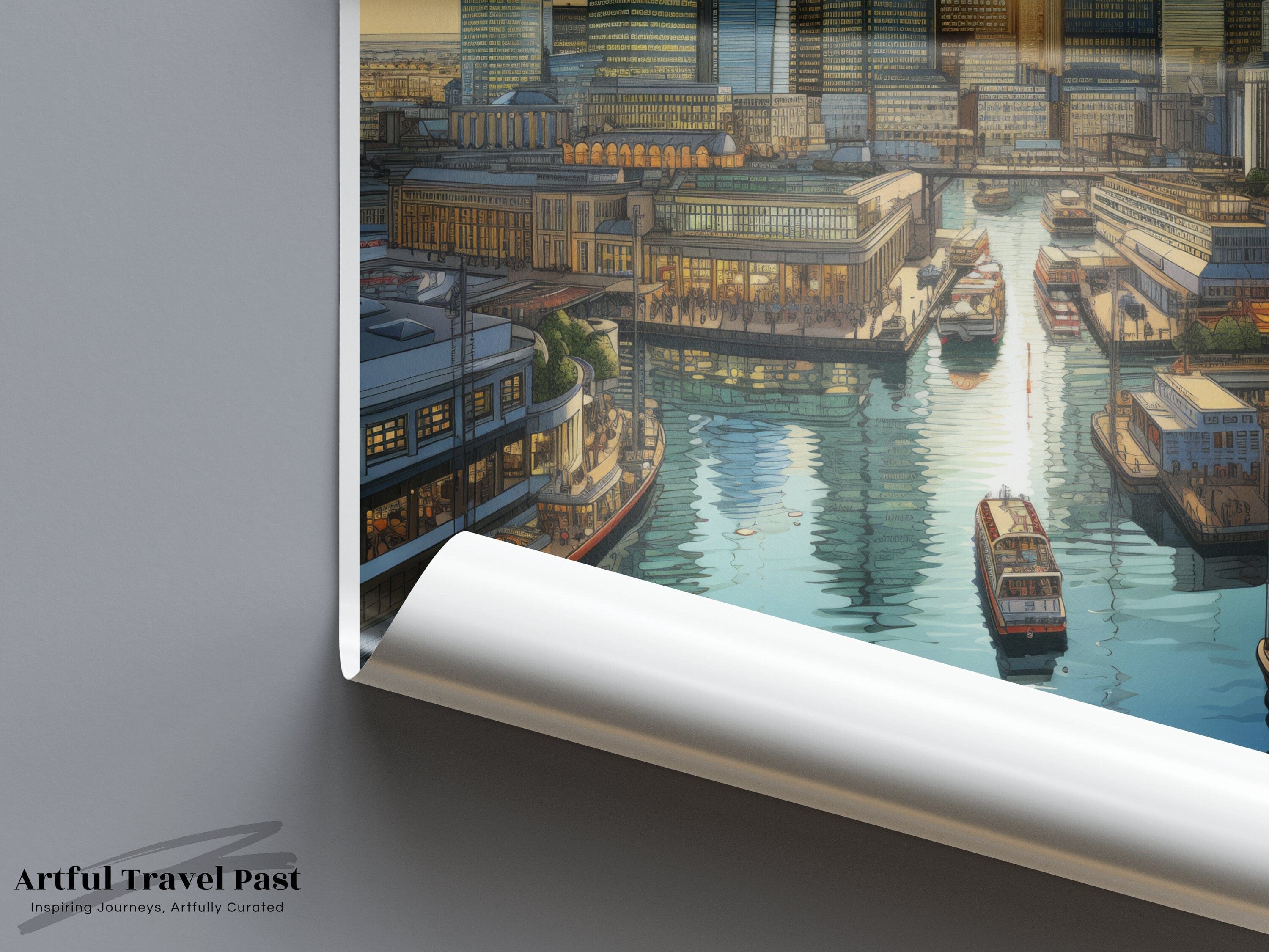 Canary Wharf Poster - England Wall Art