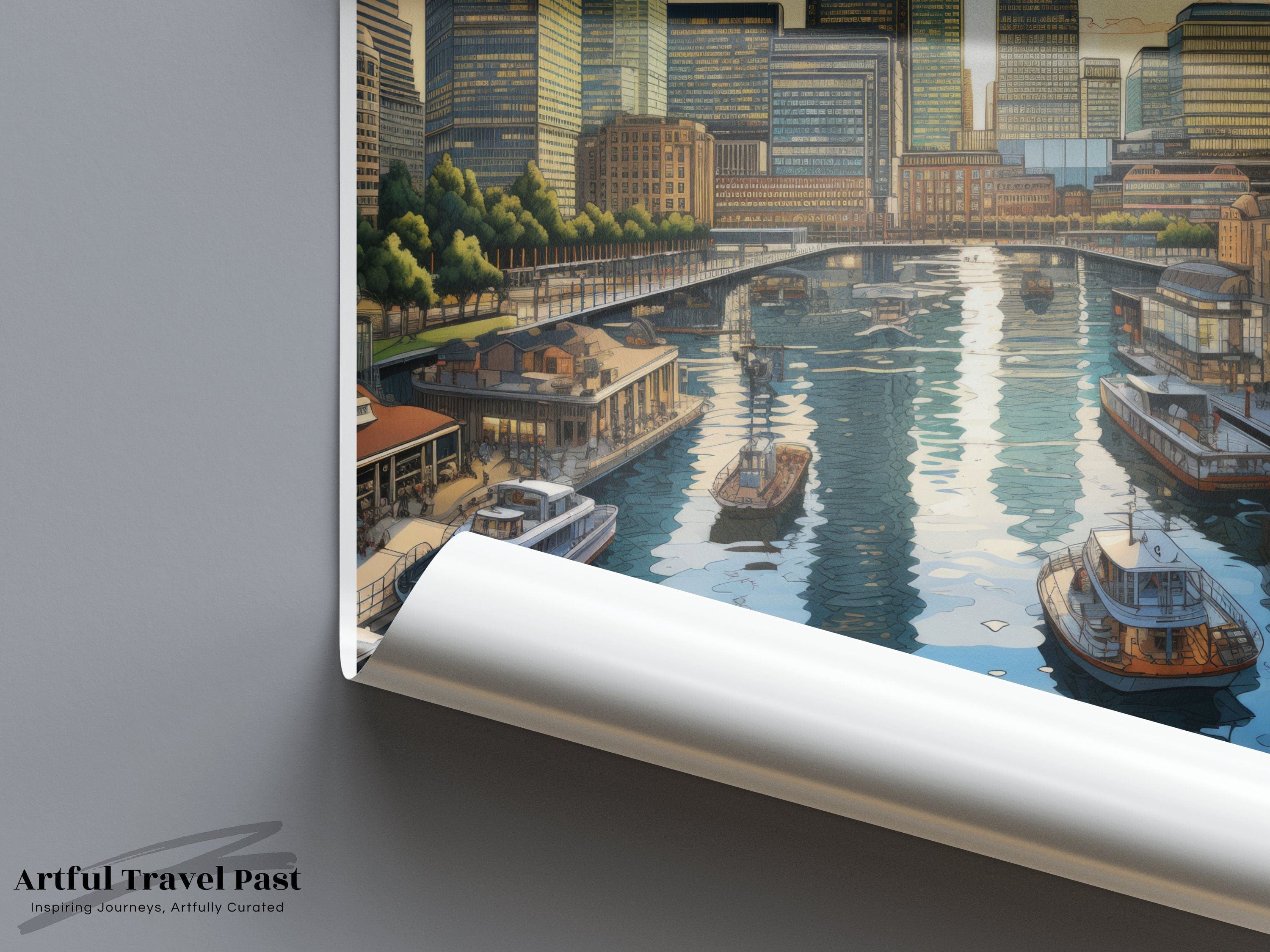 Canary Wharf Poster - England Wall Art