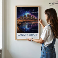Canary Wharf Poster | England Wall Art