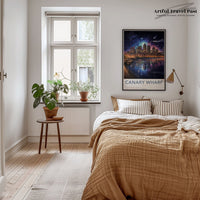 Canary Wharf Poster | England Wall Art