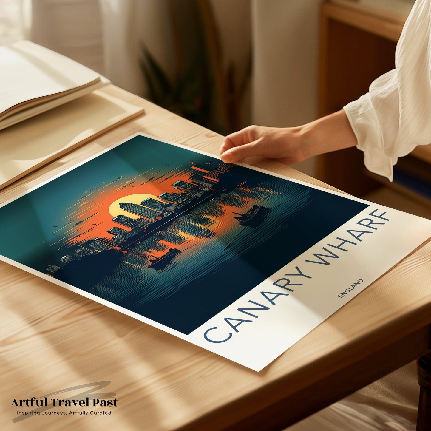 Canary Wharf Poster - England Wall Art
