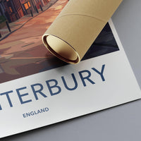 Canterbury Poster - England Wall Art