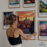 Canterbury Poster - England Wall Art