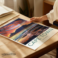 Cape Town Poster - South Africa Wall Art