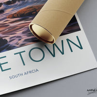 Cape Town Poster - South Africa Wall Art