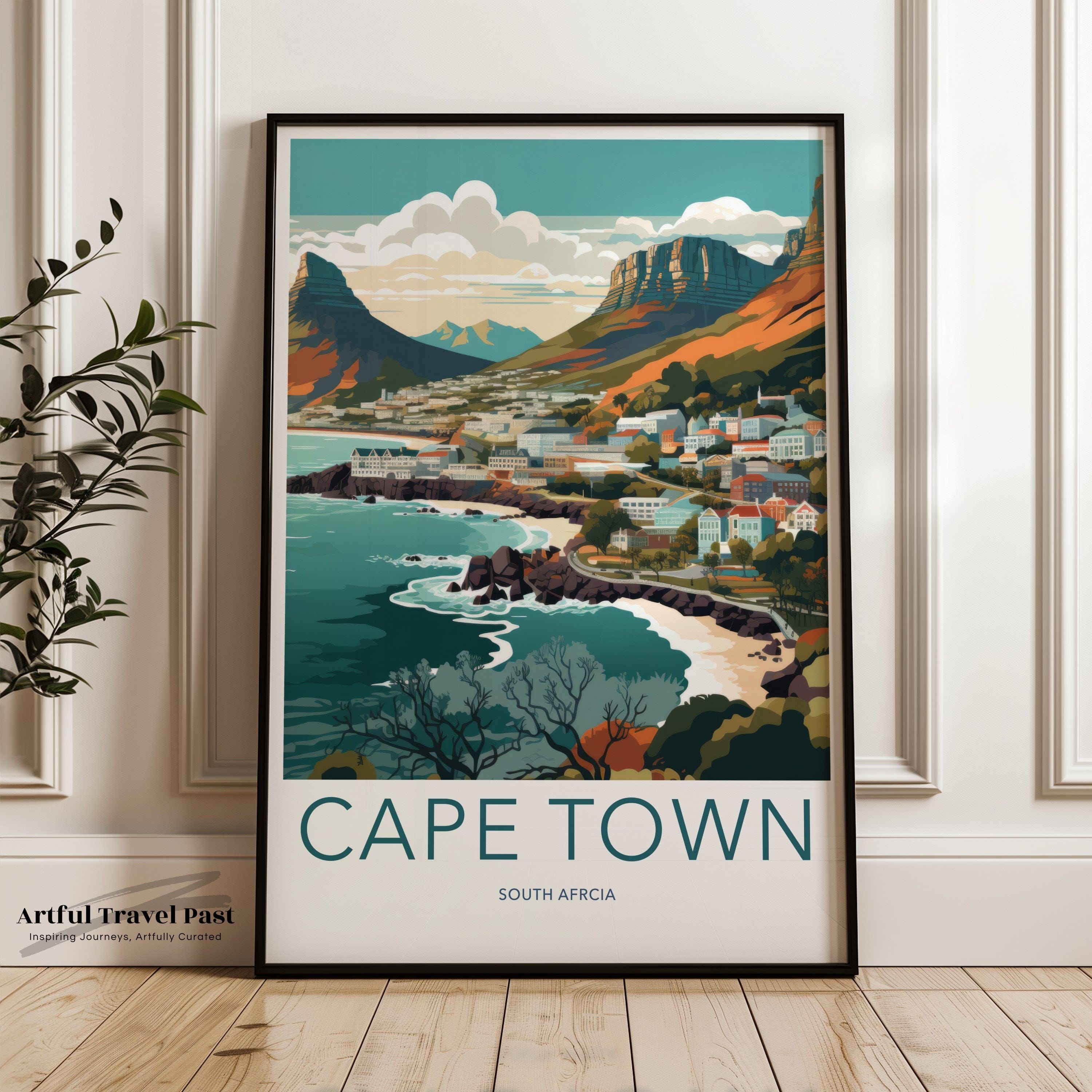 Cape Town Poster | South Africa Wall Art