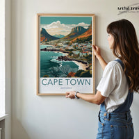 Cape Town Poster | South Africa Wall Art