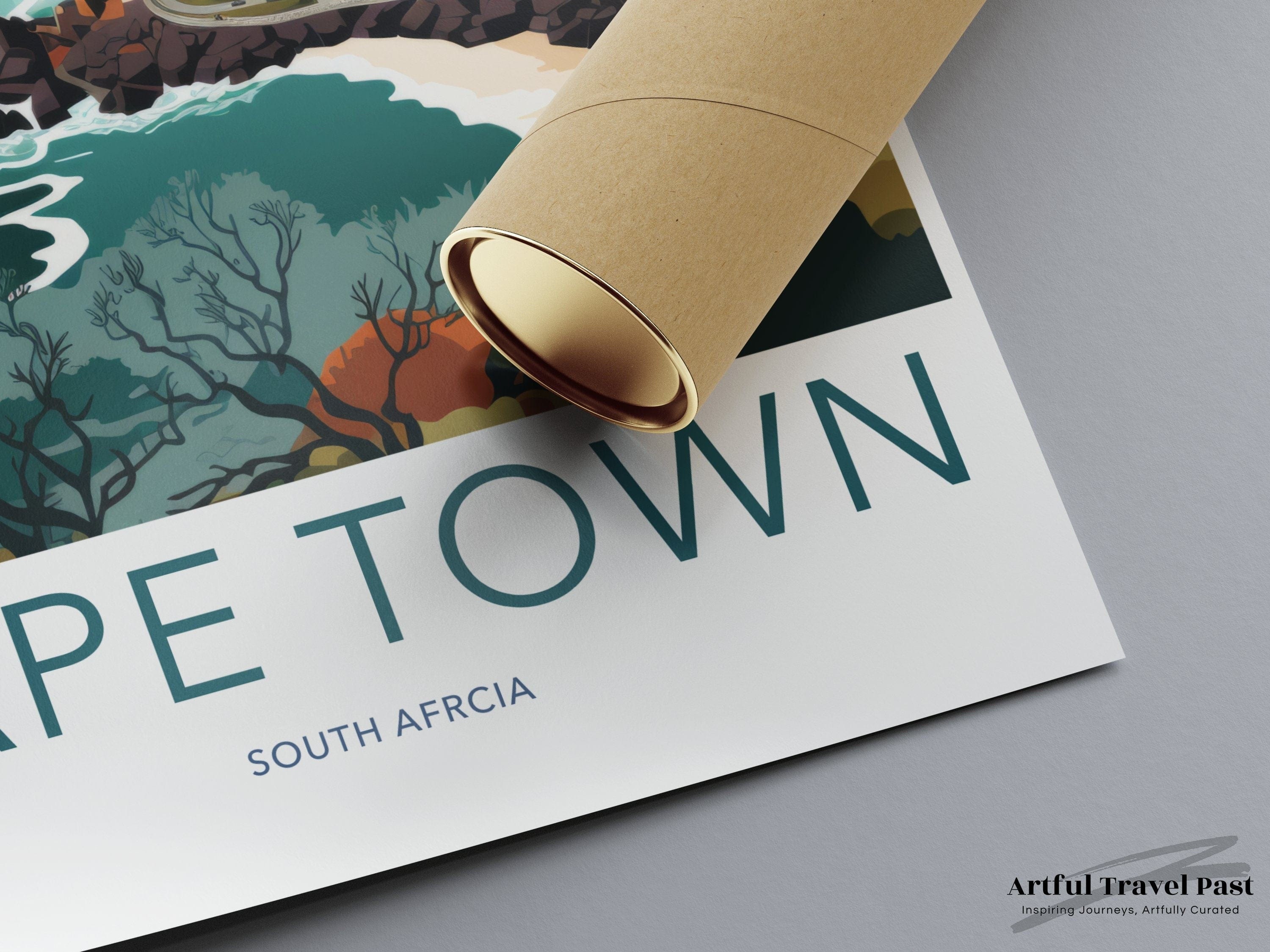 Cape Town Poster | South Africa Wall Art