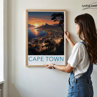 Cape Town Poster | South Africa Wall Art