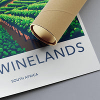 Cape Winelands Poster