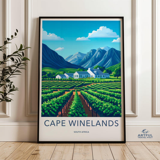Cape Winelands Poster