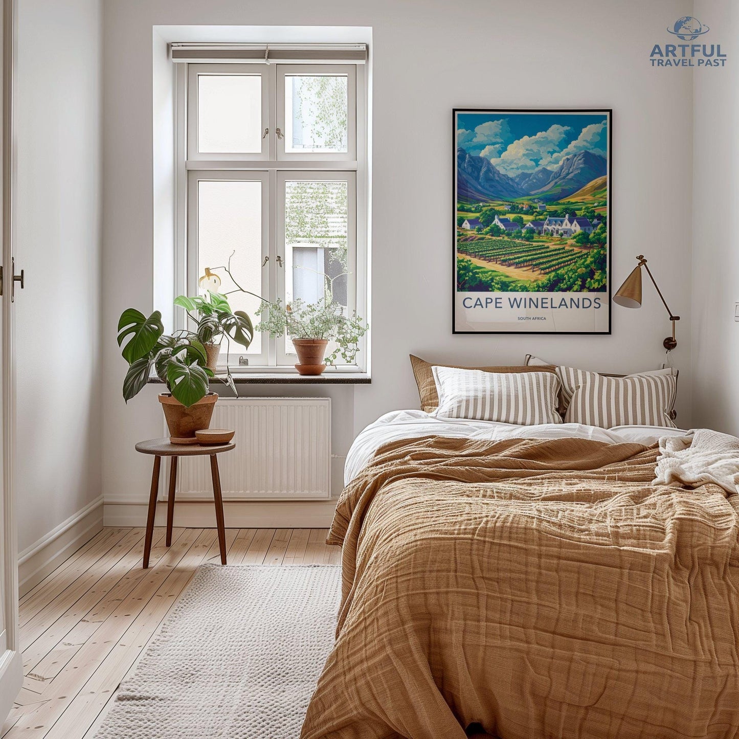 Cape Winelands Poster - South Africa Wall Art