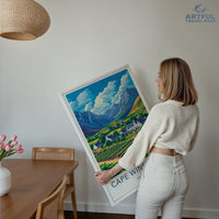 Cape Winelands Poster - South Africa Wall Art