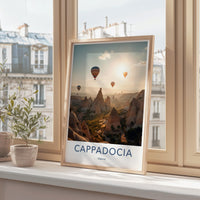 Cappadocia Poster - Turkey Wall Art
