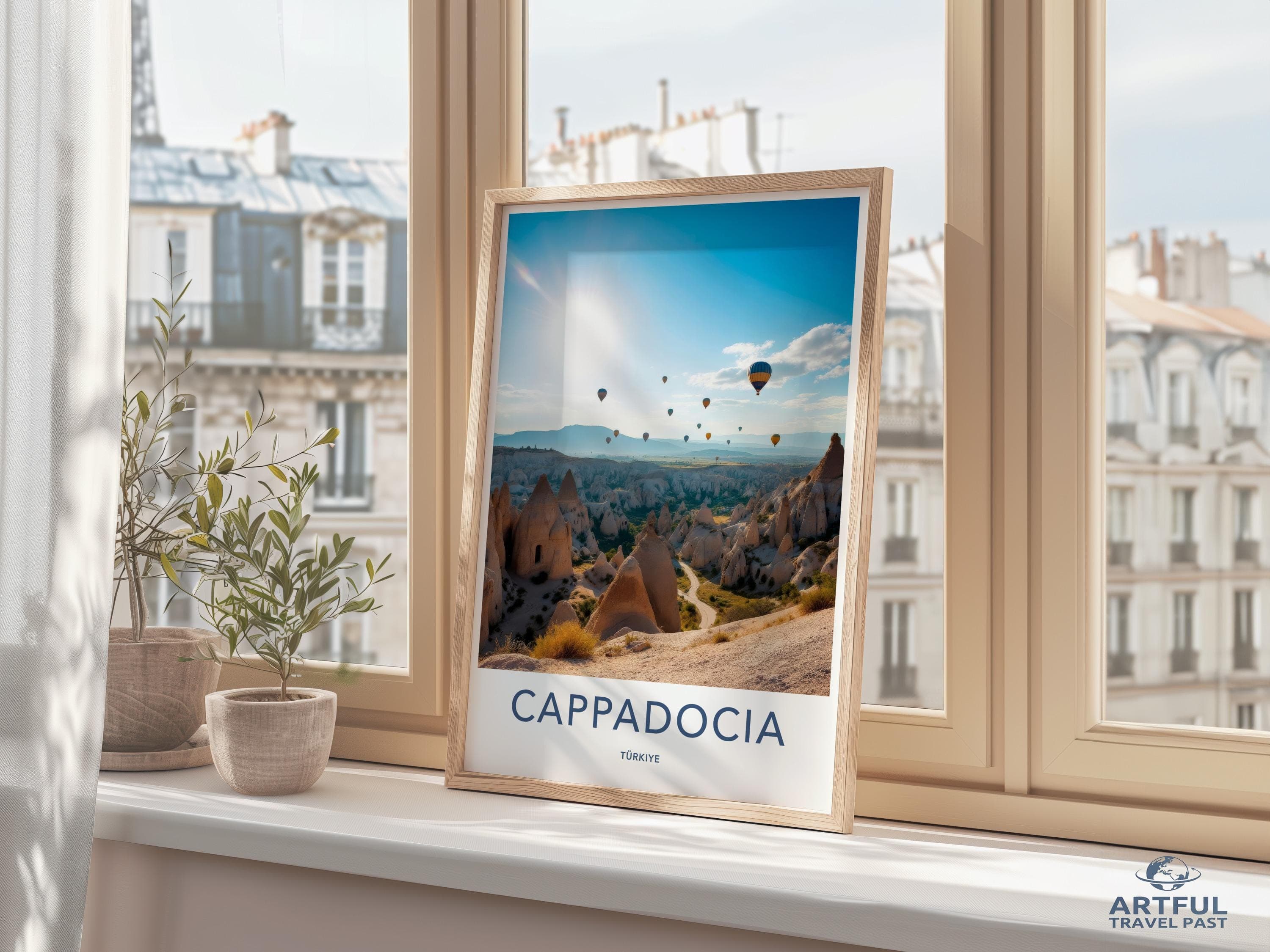 Cappadocia Poster - Turkey Wall Art