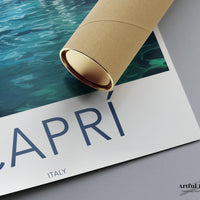 Capri Poster - Italy Wall Art