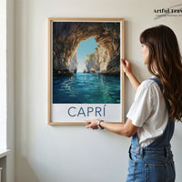 Capri Poster - Italy Wall Art