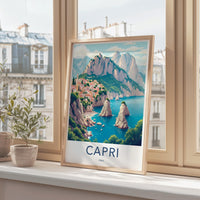 Capri Poster - Italy Wall Art