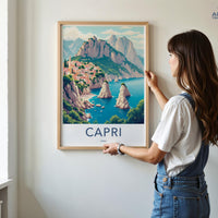 Capri Poster - Italy Wall Art