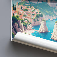 Capri Poster - Italy Wall Art