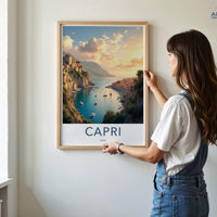 Capri Poster - Italy Wall Art