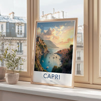 Capri Poster - Italy Wall Art