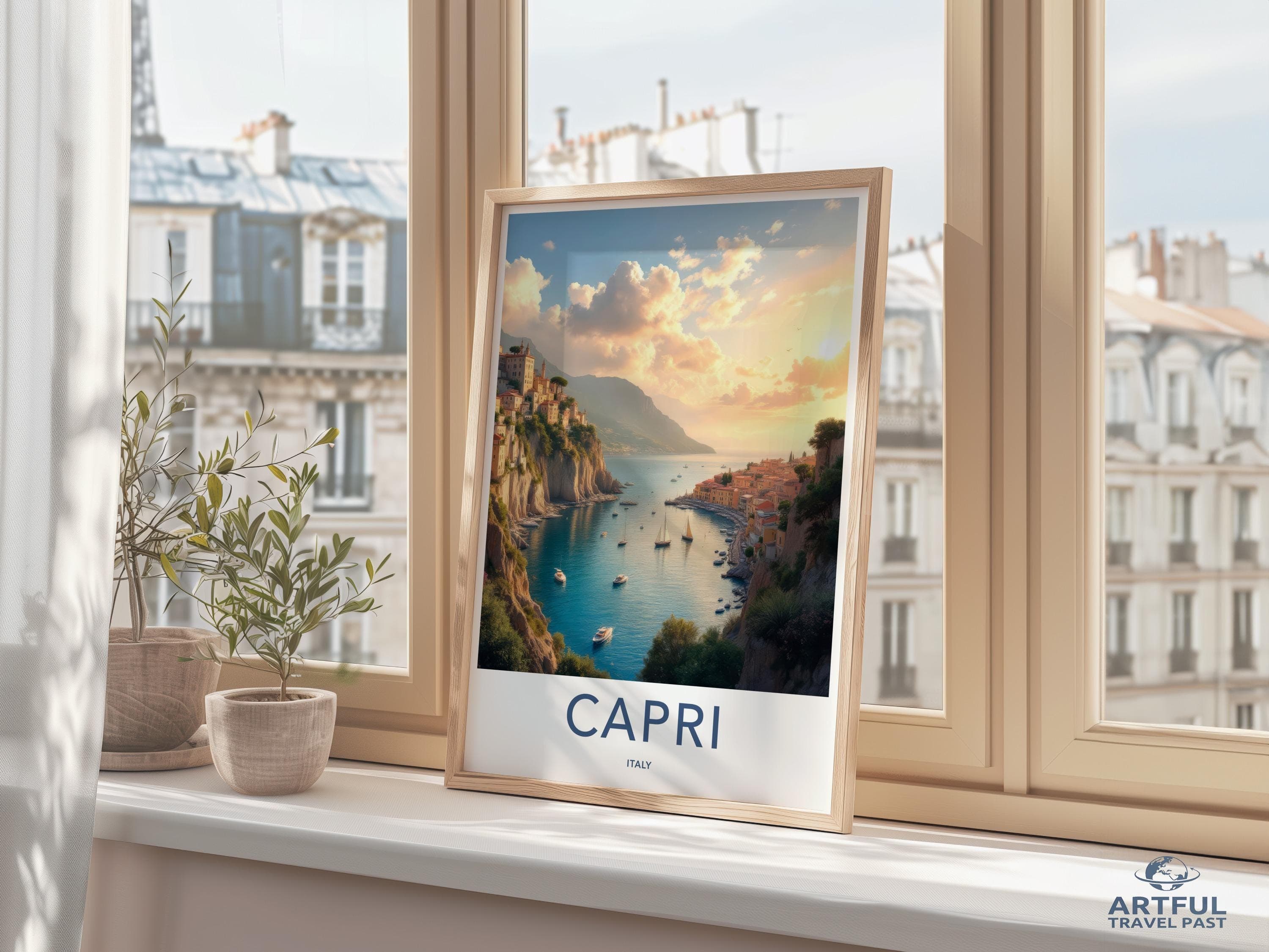 Capri Poster - Italy Wall Art