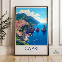 Capri Poster - Italy Wall Art
