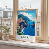 Capri Poster - Italy Wall Art