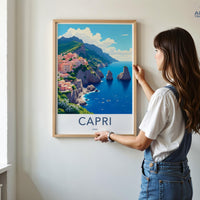 Capri Poster - Italy Wall Art