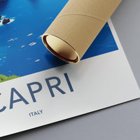 Capri Poster - Italy Wall Art