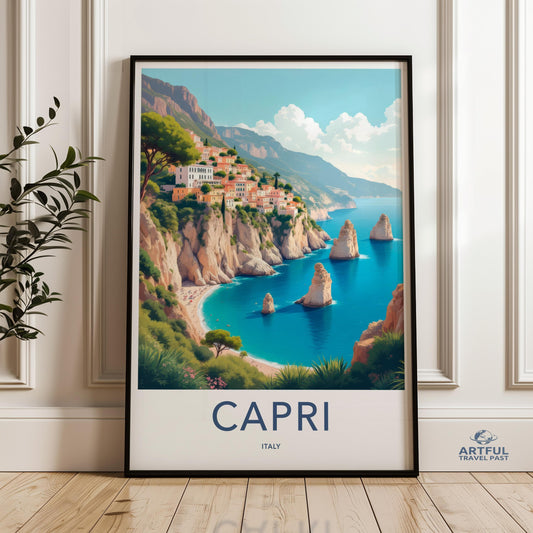 Capri Poster - Italy Wall Art