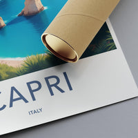 Capri Poster - Italy Wall Art