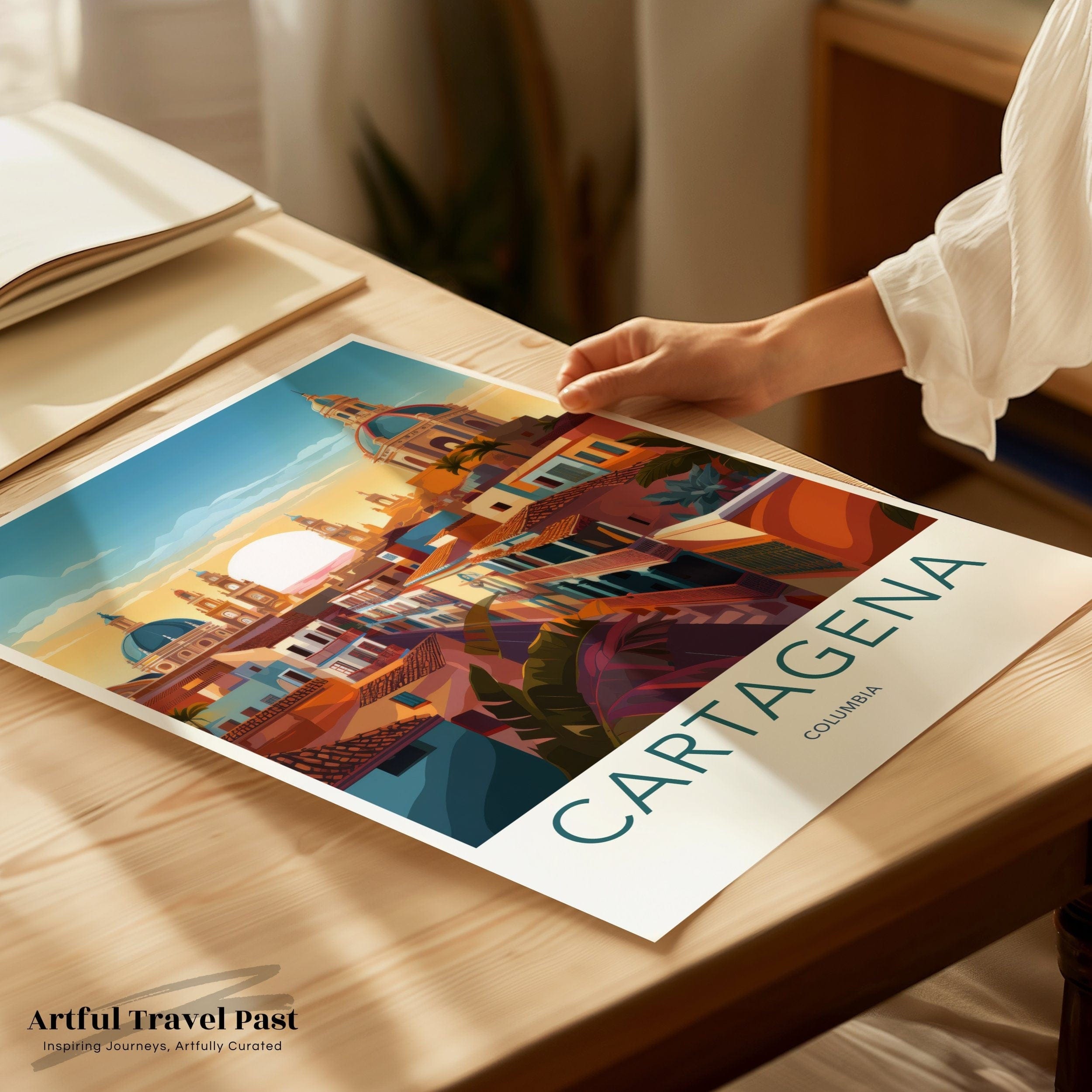 Cartagena Poster - Colombia Wall Art