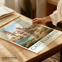 Castellabate Poster | Italy Wall Art | Europe Decor
