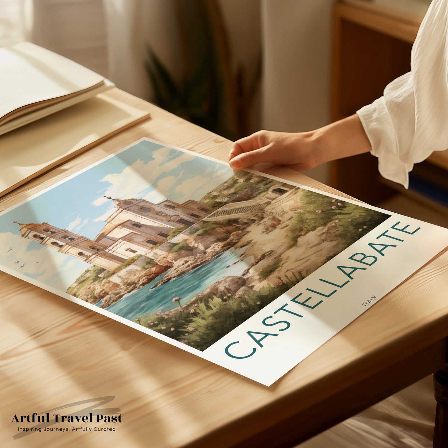 Castellabate Poster | Italy Wall Art | Europe Decor