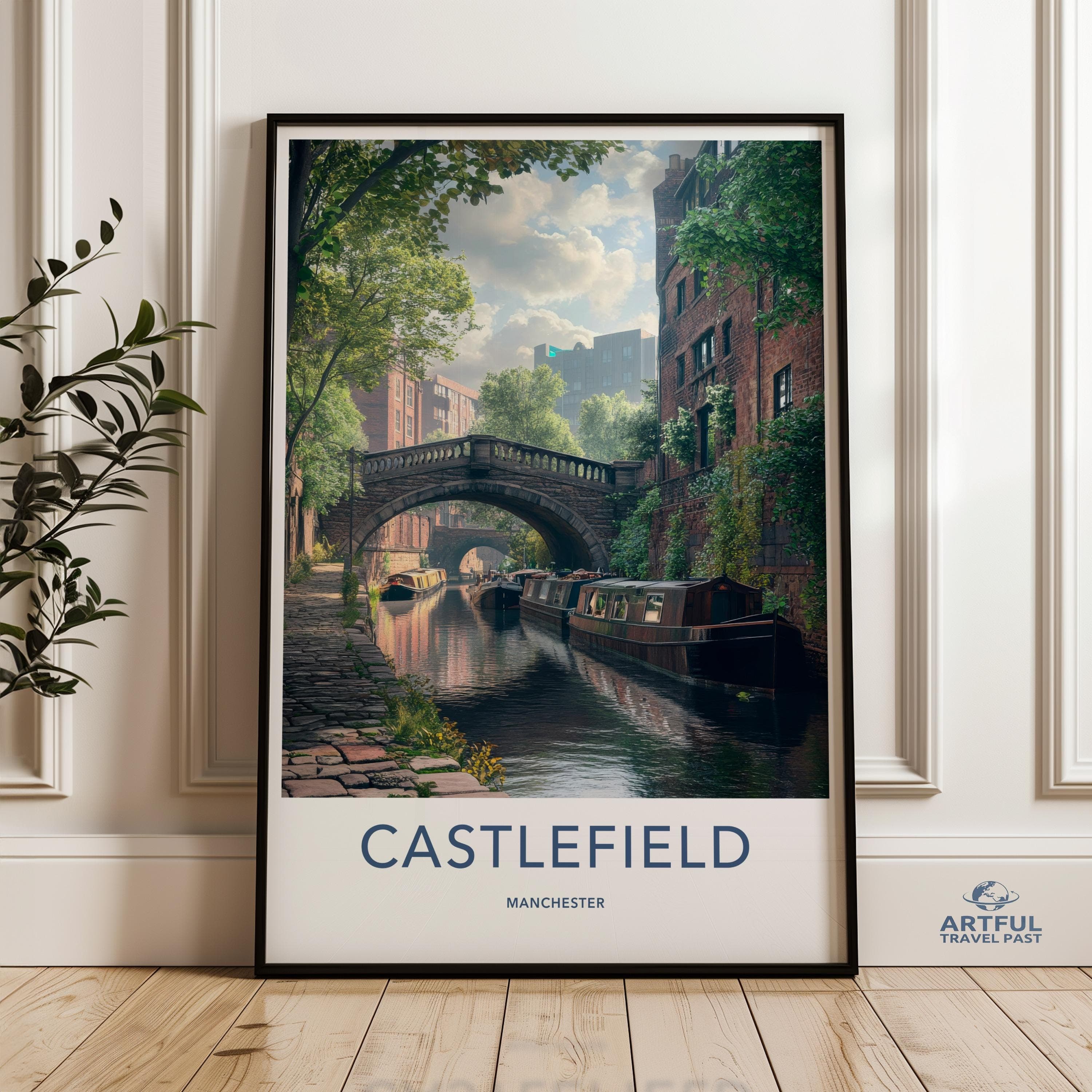 Castlefield Poster - England Wall Art