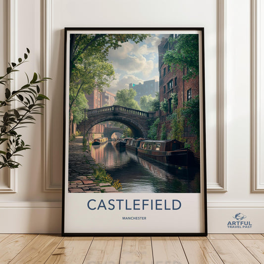 Castlefield Poster - England Wall Art