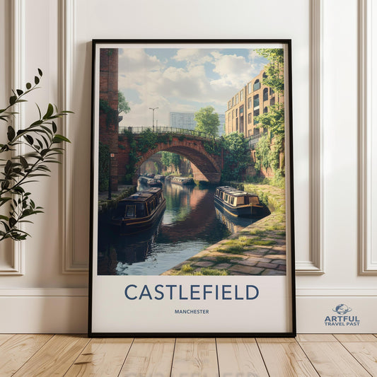 Castlefield Poster - England Wall Art