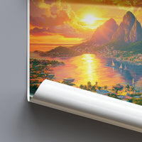 Castries Poster - Saint Lucia Wall Art