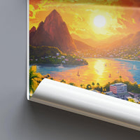 Castries Poster - Saint Lucia Wall Art