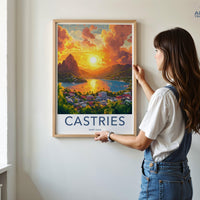 Castries Poster - Saint Lucia Wall Art