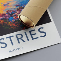 Castries Poster - Saint Lucia Wall Art