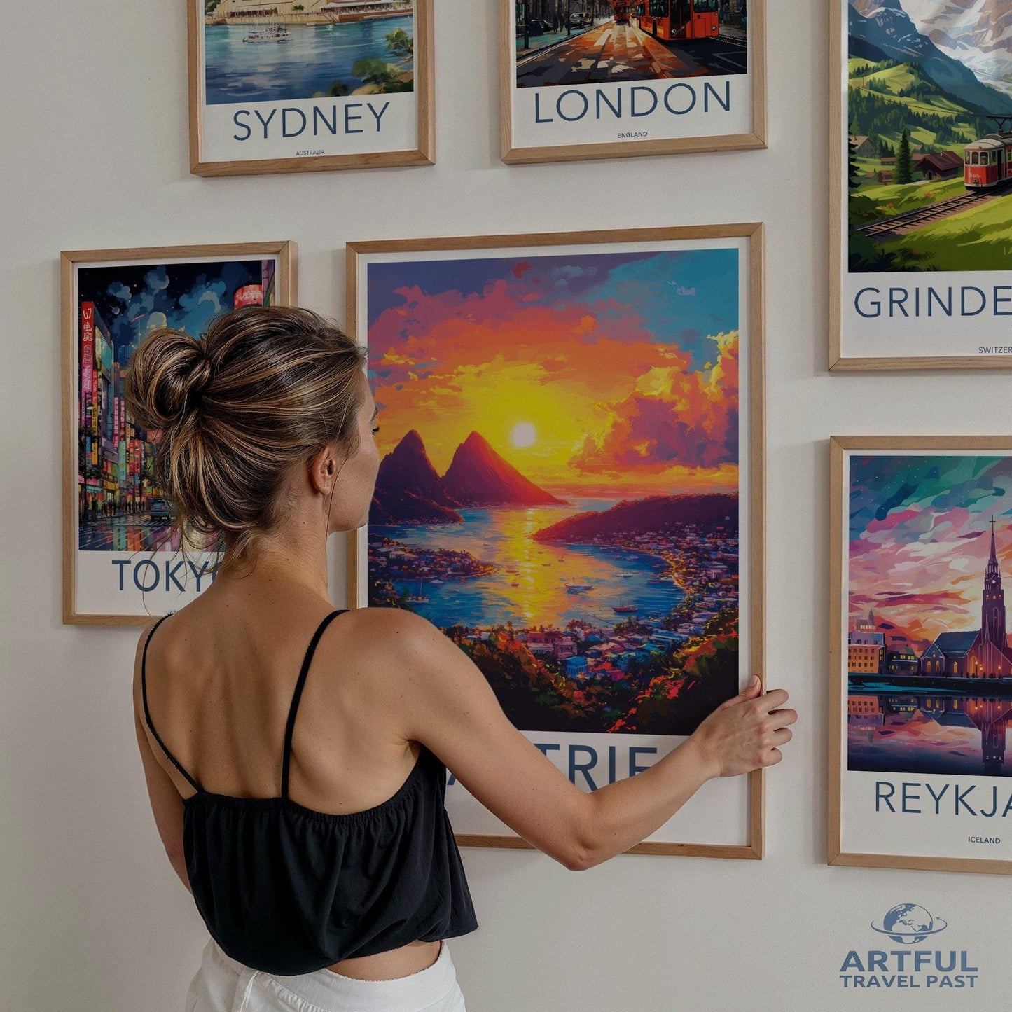 Castries Poster - Saint Lucia Wall Art