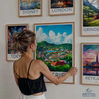 Castries Poster - Saint Lucia Wall Art
