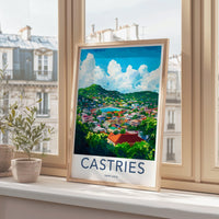 Castries Poster - Saint Lucia Wall Art